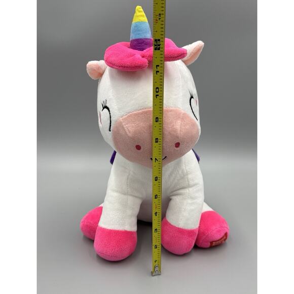 Kawaii Kuties Unicorn W/ Wings Plush 13” Stuffed Animal - Picture 5 of 10